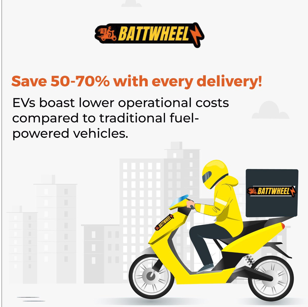 Battwheelz1's tweet image. From cost-effectiveness and perfect suitability for last-mile delivery to being environmentally friendly and benefiting from government incentives, EVs are transforming the logistics sector. Swipe to learn more!

#Battwheelz #EVLogistics #Logistics #Transport