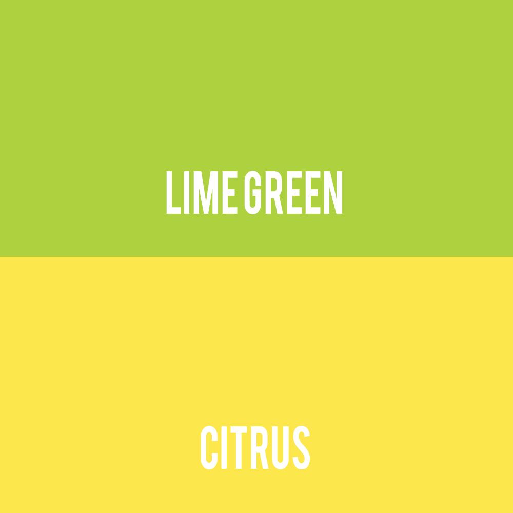 Lime green and citrus are here to bring fresh style into your home. #HomeTrends