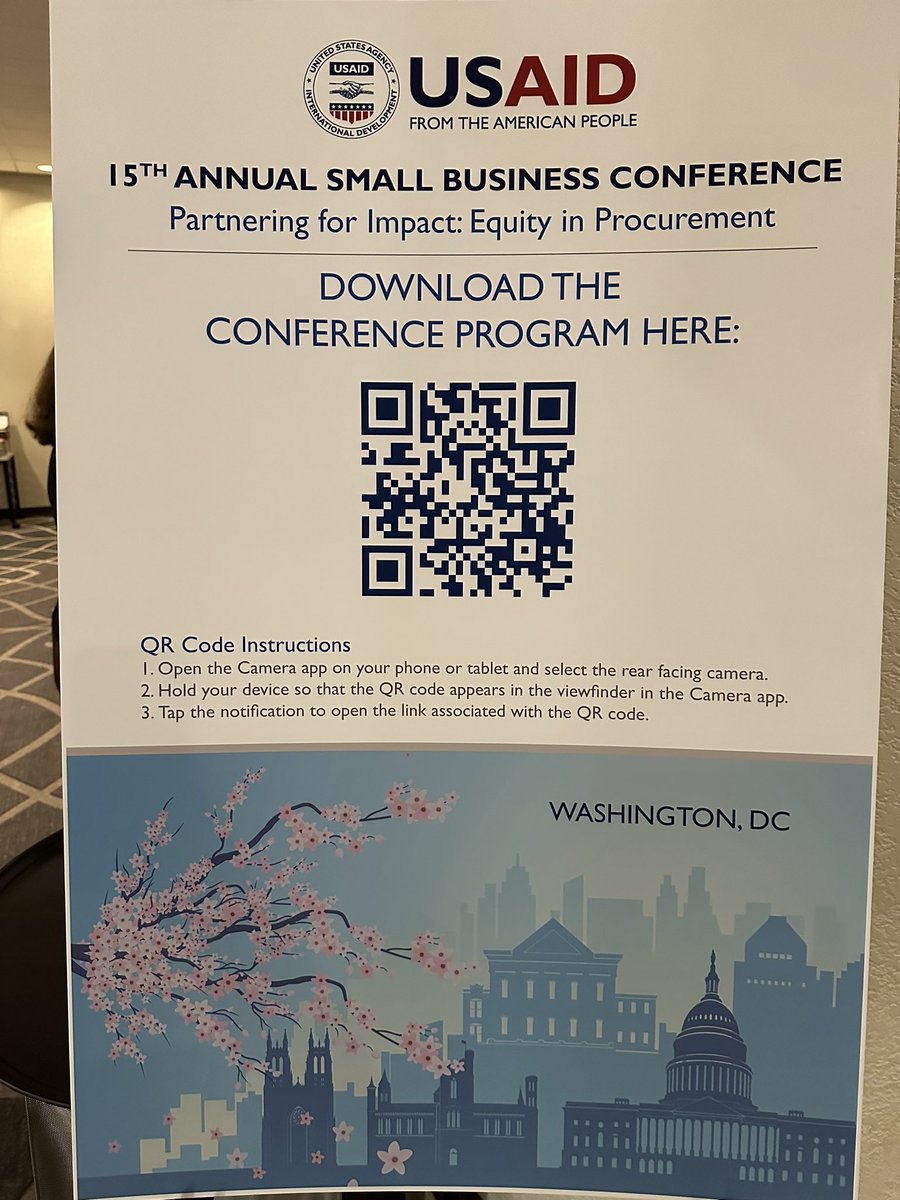 .@NavantiGroup and @sbaic members are participating in the @USAID 15th Annual Small Business Conference, the first in person event since 2019. 
Looking forward to sharing our experiences as a #smallbusiness and learning from our #globaldev partners. #OSDBU @WorkwithUSAID #usaid