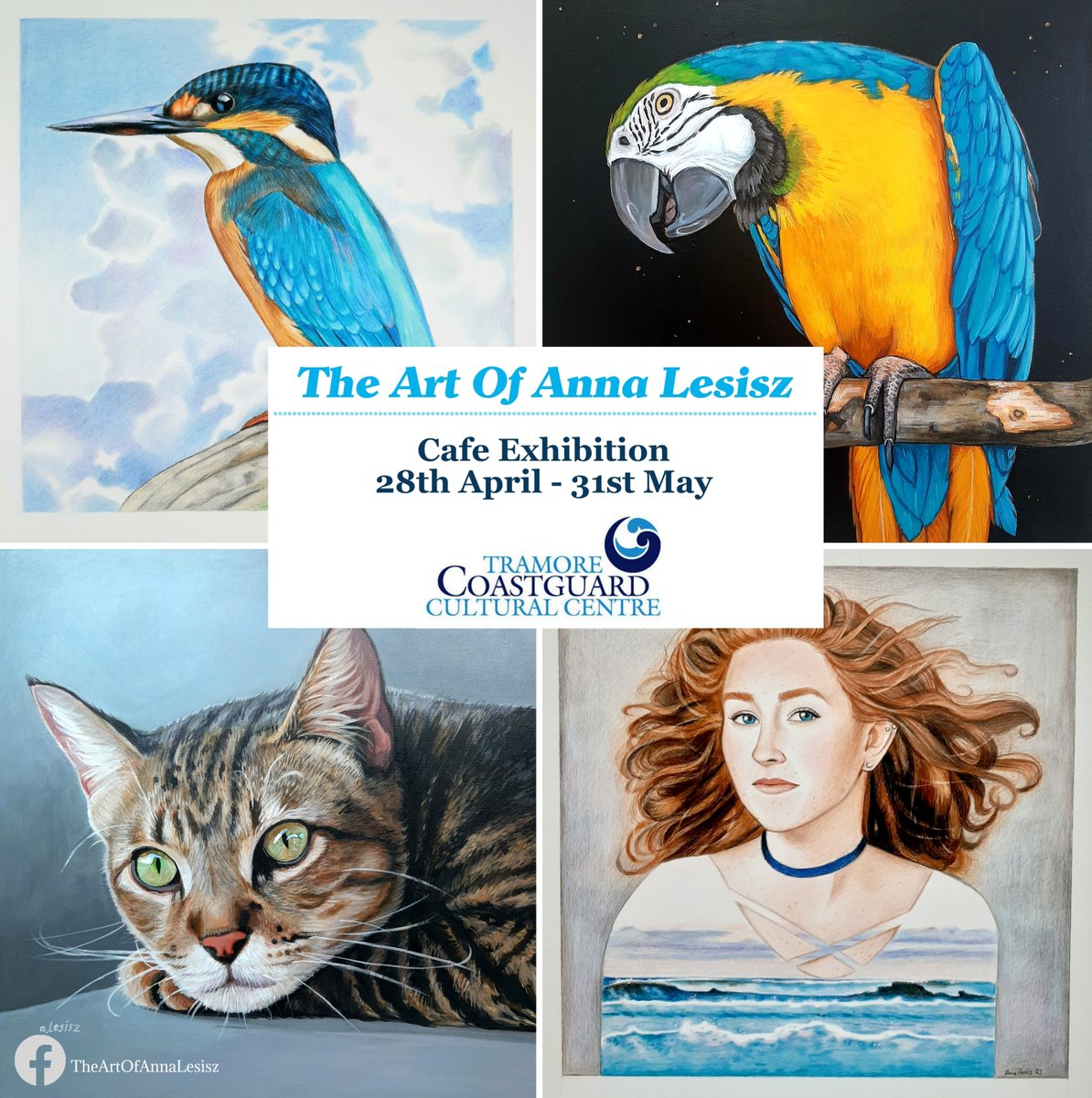 Come visit our Café and view the beautiful artwork by Anna Lesisz on display.