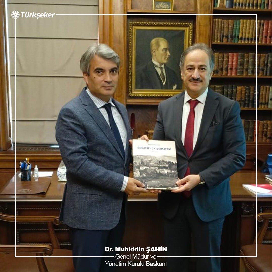 Boğaziçi Üniversitesi Rektörü Sayın Prof. Dr. Mehmet Naci İnci ile görüşerek Türkşeker ve Boğaziçi Üniversitesi arasında geleceğe dönük işbirliği imkanlarını değerlendirdik.