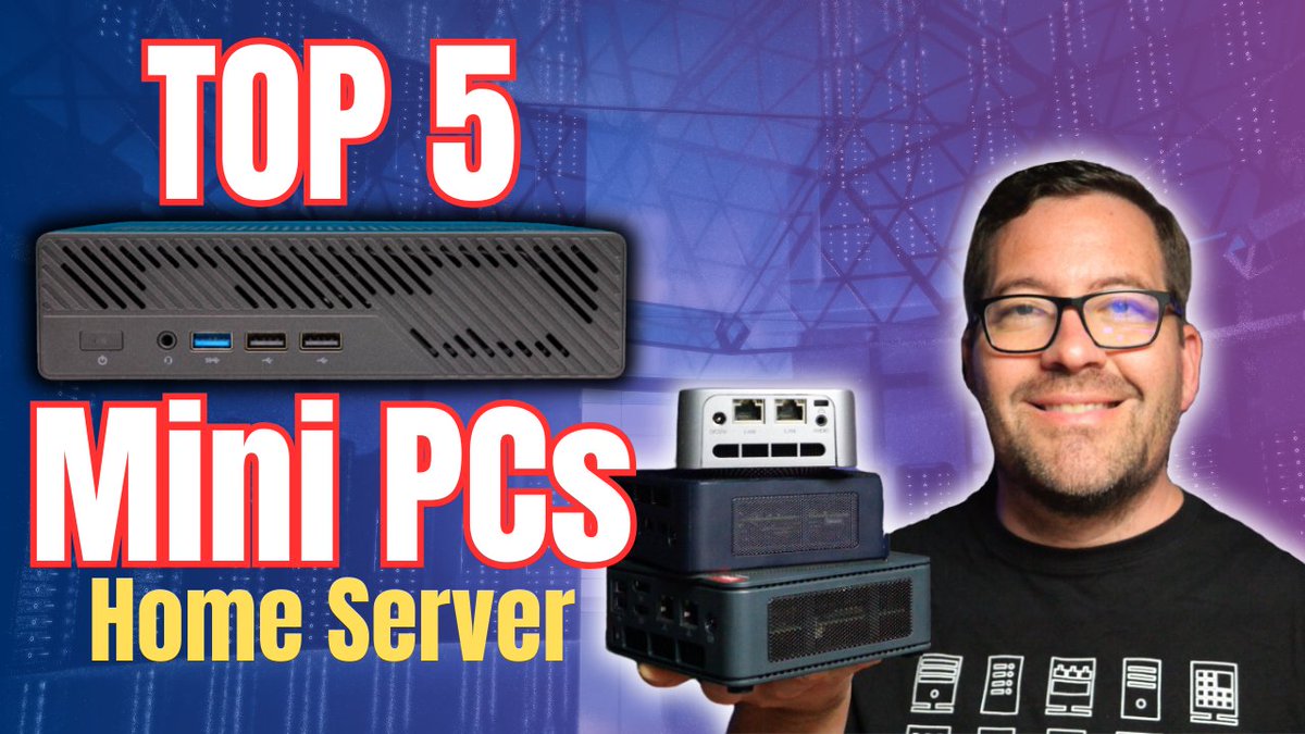 Latest video is live! Check out my top 5 mini PCs in early to mid 2024 for home server: youtu.be/3G13mf2Tkzs #minipc #minipcs #homelab #homeserver #virtualization #vmware #proxmox