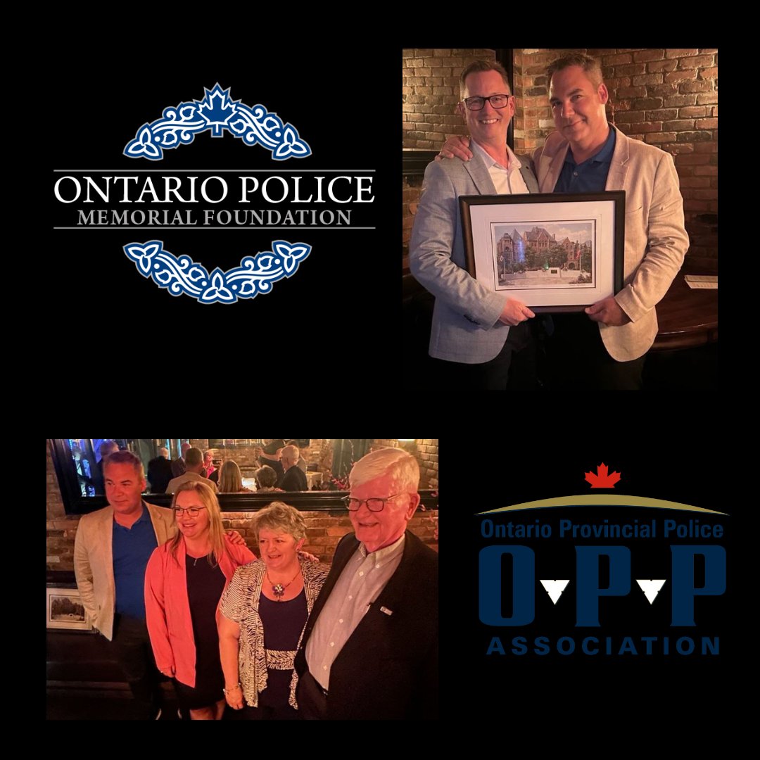 Congratulations to OPPA Director Mike Adair, and past OPPA Director Robert Welsh on being named Life Members of the Ontario Police Memorial Foundation (OPMF), and congratulations to OPPA Benefits Coordinator Marilyn Thomson-Joseph on being named an Honourary Life Member. Well