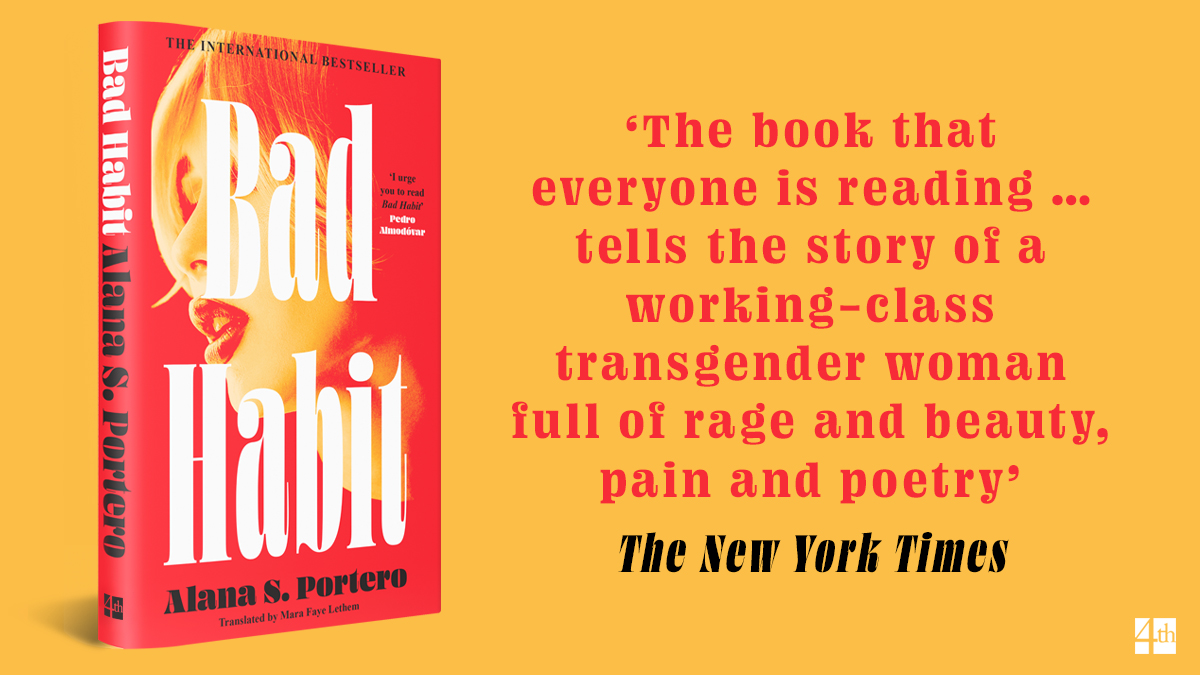 📔 'The book that everyone is reading' An amazing review from @NYTimes for BAD HABIT by @VelvetMolotov. Out 23rd May ❤