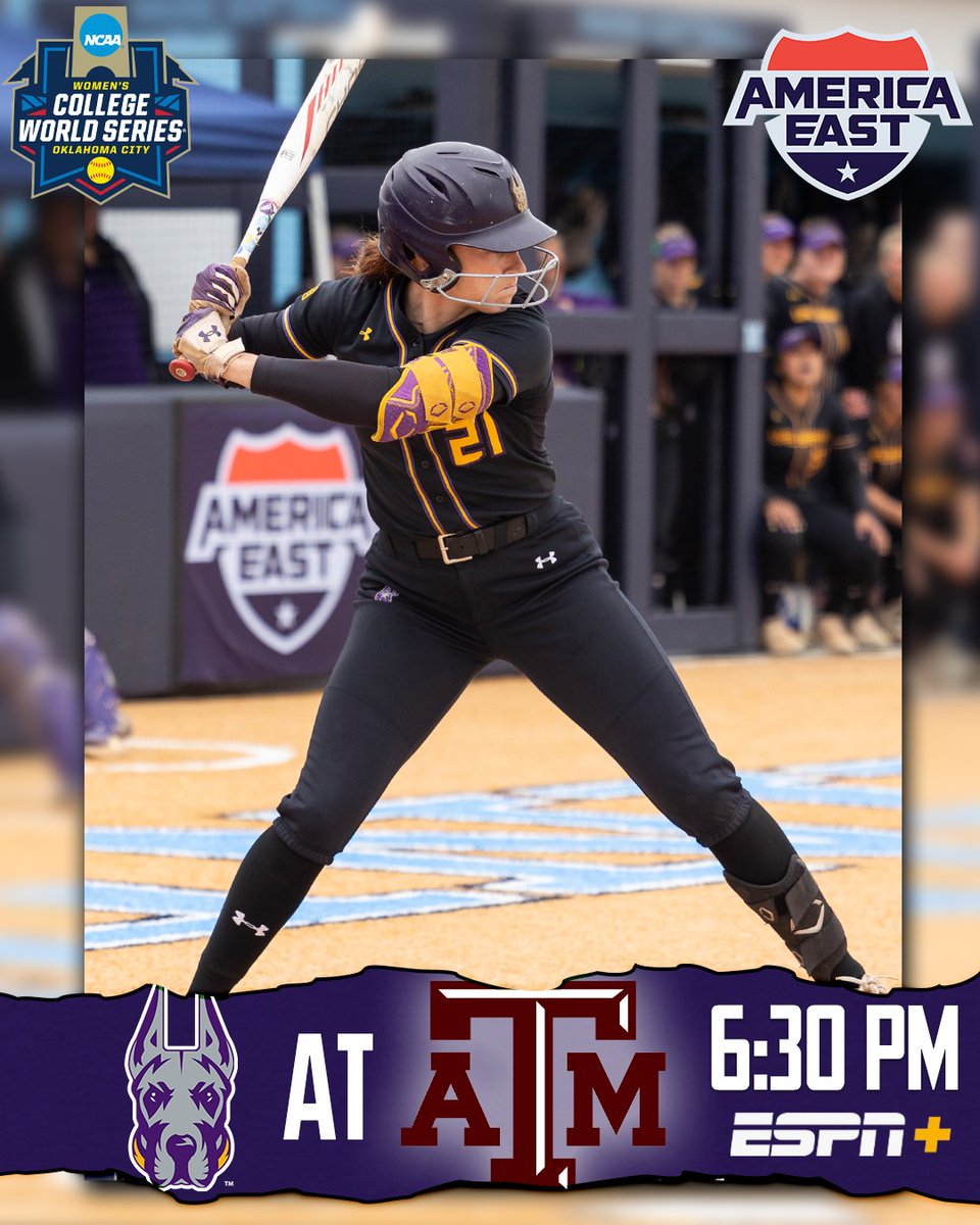𝐍𝐂𝐀𝐀 𝐑𝐄𝐆𝐈𝐎𝐍𝐀𝐋𝐒 @UAlbanySB is on the road to face off against Texas A&M this evening at 6:30 PM in their opening game of the NCAA Championship! 📺 espn.com/watch/player/_…