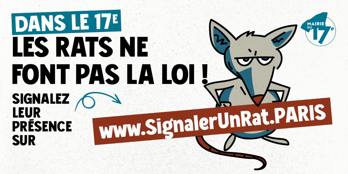 🐀📈 [#rats] Il y a 7 semaines, la Mairie du 17e installait 8 pièges connectés 'Strygoo'. Une première à Paris. ➡️Résultat : 200 rats capturés. Un bilan prouvant l'efficacité de ce système. D'autres pièges seront installés dans #Paris17 #surmulots 🔗mairie17.paris.fr/pages/strygoo-…