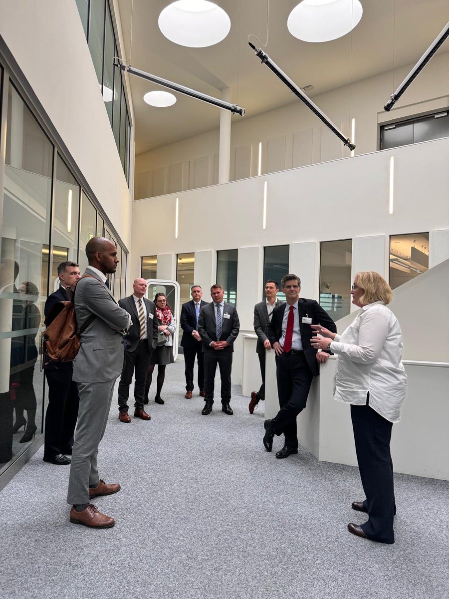 Yesterday, we were honoured to receive a delegation of @DeptofDefense together with @Defense_lu at our HQ in #Luxembourg. During the tour of our facilities, we had an opportunity to showcase SES's and @GovSatLu's capabilities, including our sovereign solutions and the