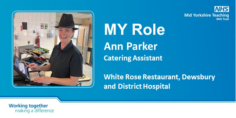 Welcome to MY Role ! 🔦 Anne works in our Dewsbury restaurant, keeping everyone fed and hydrated. Outside of work she loves growing her own veg! 🥕 👉bit.ly/3o2CDuC
