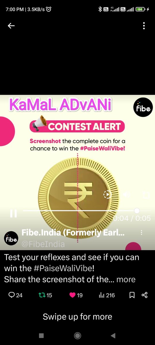 @FibeIndia #PaiSeWaLiViBe #FiBe #TReNDiNG #SS #CoNTeSt #JoiN @FibeIndia @Ramprasad43 @TheRipSnorter_ @dadofbonhisha @ChilledSup @ChinmayK15 @GILESSINGH @PritiNivoriya @shaktijain101 @PrernaJ54110576 @piyushpuri12 @Wasimkh110 @THEMURTUZA @mysterioussu @dreamer_bony