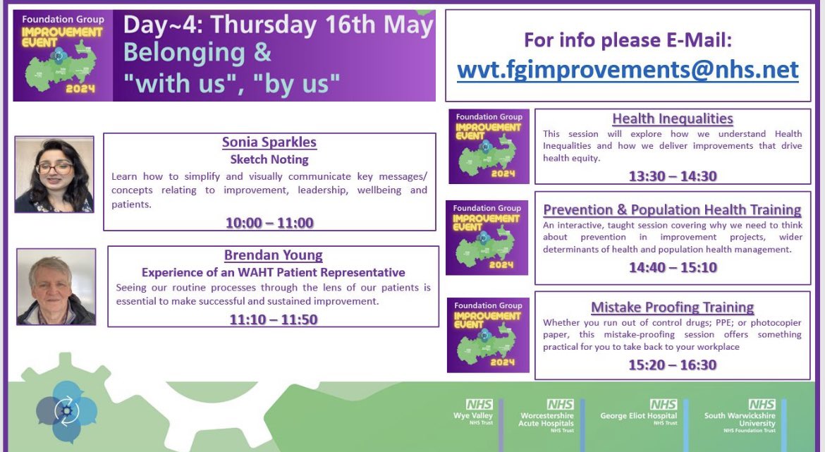 An absolute joy joining “The Foundation Group Improvement Week” @nhsswft An impressive week showcasing brilliant improvement work I had the best time giving a class on “sketchnoting” - loved seeing what people doodled Creativity is a powerful tool! #FGIW24