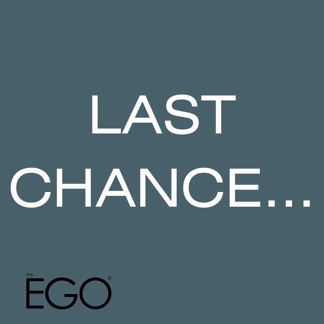 We’ve said it before…but this time we REALLY mean it! Last call for advertisers for our very last issue in June. Our adverts are very reasonably priced so if you want one last chance to be a part of the final ever issue of the EGO, get in touch ASAP! ⏰ #theEGO