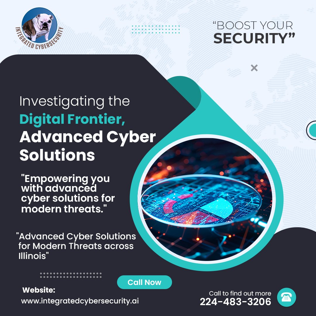 Integratecybers's tweet image. Modern problems require modern solutions.!

Visit:- integratedcybersecurity.ai

Call:- 224-483-3206

#Advancedcybersecurity #Secure #Illinois