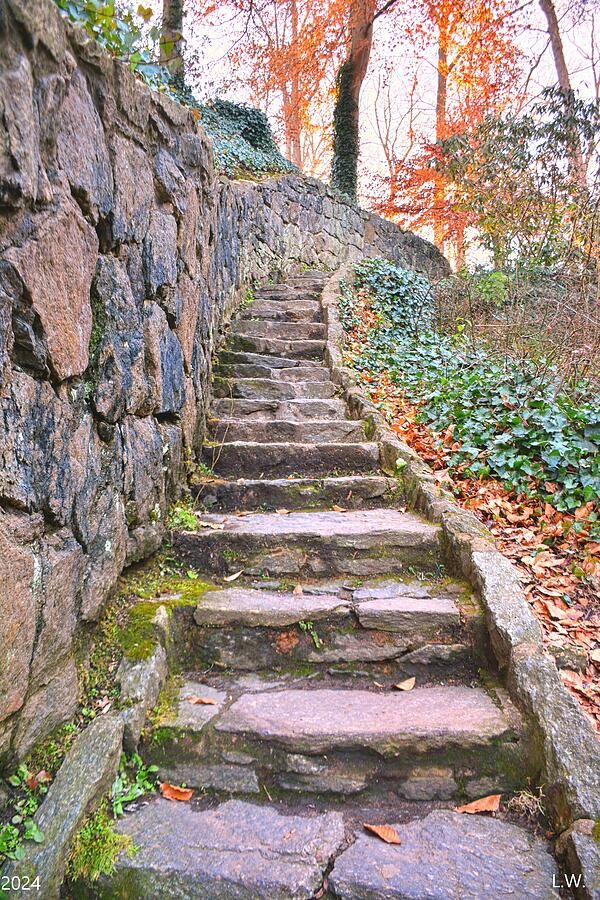 Check out this image on Fine Art America/Pixels #LisaWootenPhotography buff.ly/44EvmlI The Stone Steps In Falls Park On The Reedy