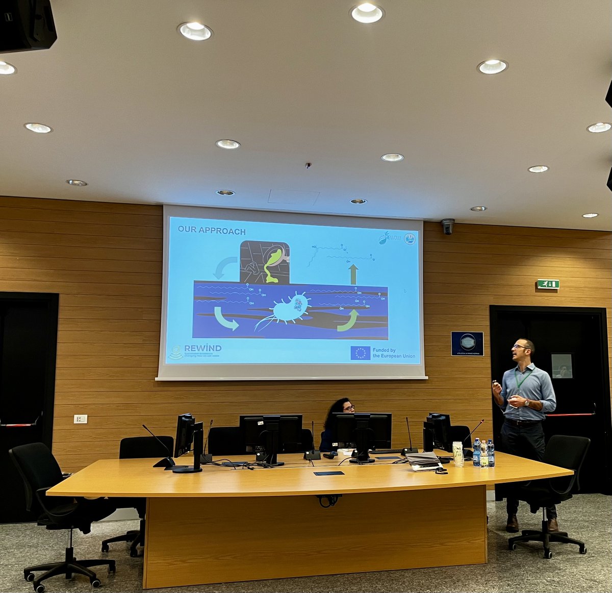 BioSurf_project's tweet image. The BioSurf &amp;amp; SUrPLaS teams presented the final results on the upcycling of whey for the production of bio-based surfactants and bioplastics. Great lectures from our invited speaker Antonino Biundo (University of Bari &amp;amp; REWOW s.r.l) and all the young researchers of both projects.