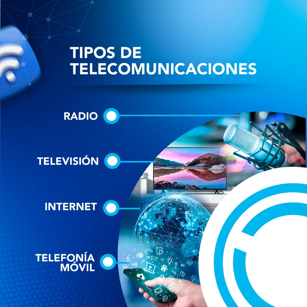 indicaticaip's tweet photo. ✨️Celebramos el Día Mundial de las Telecomunicaciones✨️🌐 📡

Hoy es un día para reconocer la importancia de las comunicaciones y cómo la tecnología ha acortado distancias y conectado al mundo. 📲📡💻🌎

 #DíaDeLaTelecomunicación #ConectandoMundos https://t.co/dK5SWHDrCd