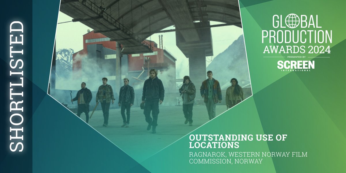 Shortlisted for Outstanding Use of Location is: Ragnarok (Norway) - Western Norway Film Commission bit.ly/GPAShortlist24 #ScreenGPA24