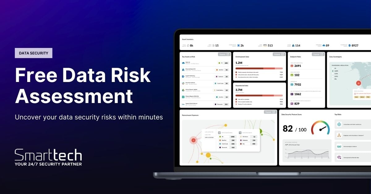 Worried about the unknown data security exposures in your organization?  Uncover your data security risks and get a clear path to remediation with our FREE Data Risk Assessment! Complete the form on our page and request your free data risk assessment! → hubs.la/Q02xy7BW0