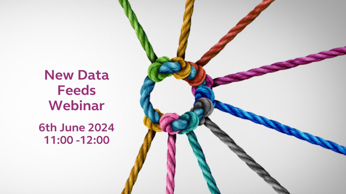 🚨Coming up in our popular webinar programme - New Data Feeds - Thursday 6th June 11:00 - 12:00. 🌐This short webinar explores some of our new data feeds that are in live operation, and some others that are coming soon 🔗For more info & to register here graphnethealth.com/knowledge-hub/…