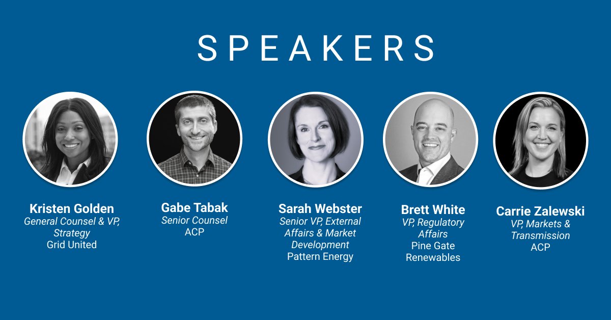 🖥️PowerCast next Tuesday, open to all: Join ACP and other industry experts as they break down the landmark @FERC Transmission Planning rule that was released earlier this week. Speakers include: - @ckzalewski, VP of Markets & Transmission, ACP - @TabakGabe, Senior Counsel, ACP