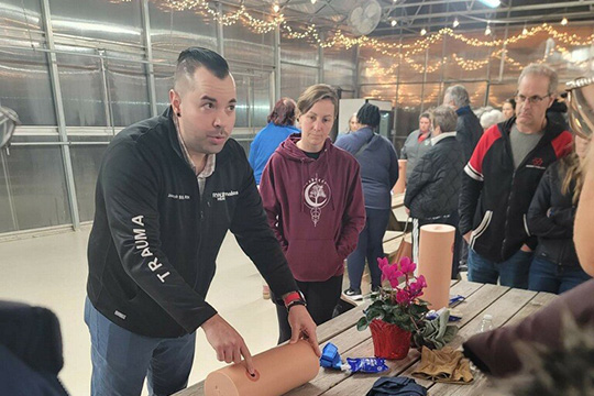 Agricultural workers have an increased risk of on the job injuries and deaths compared to most occupations. 👩‍🌾RWJUH's Trauma Center has partnered with the Somerset County Board of Agriculture to provide Stop the Bleed training to the farming community. ow.ly/wPY450RIHj3