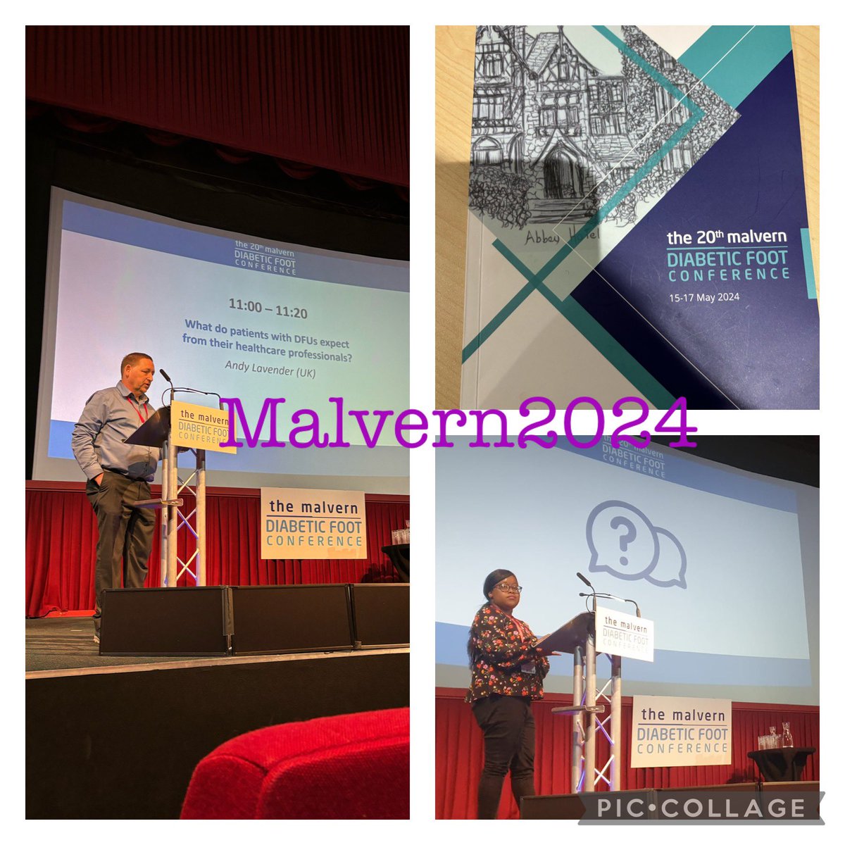 Spoke on OT's role in diabetes complications at the Malvern diabetic foot conference today. Shared my personal foot issues and finally met @XperT1D from @LOMIS_Project in person. Great to connect with new friends. @ProfNeilReeves @GioOrl1986 @theRCOT @AbleOTUK #livedexperience