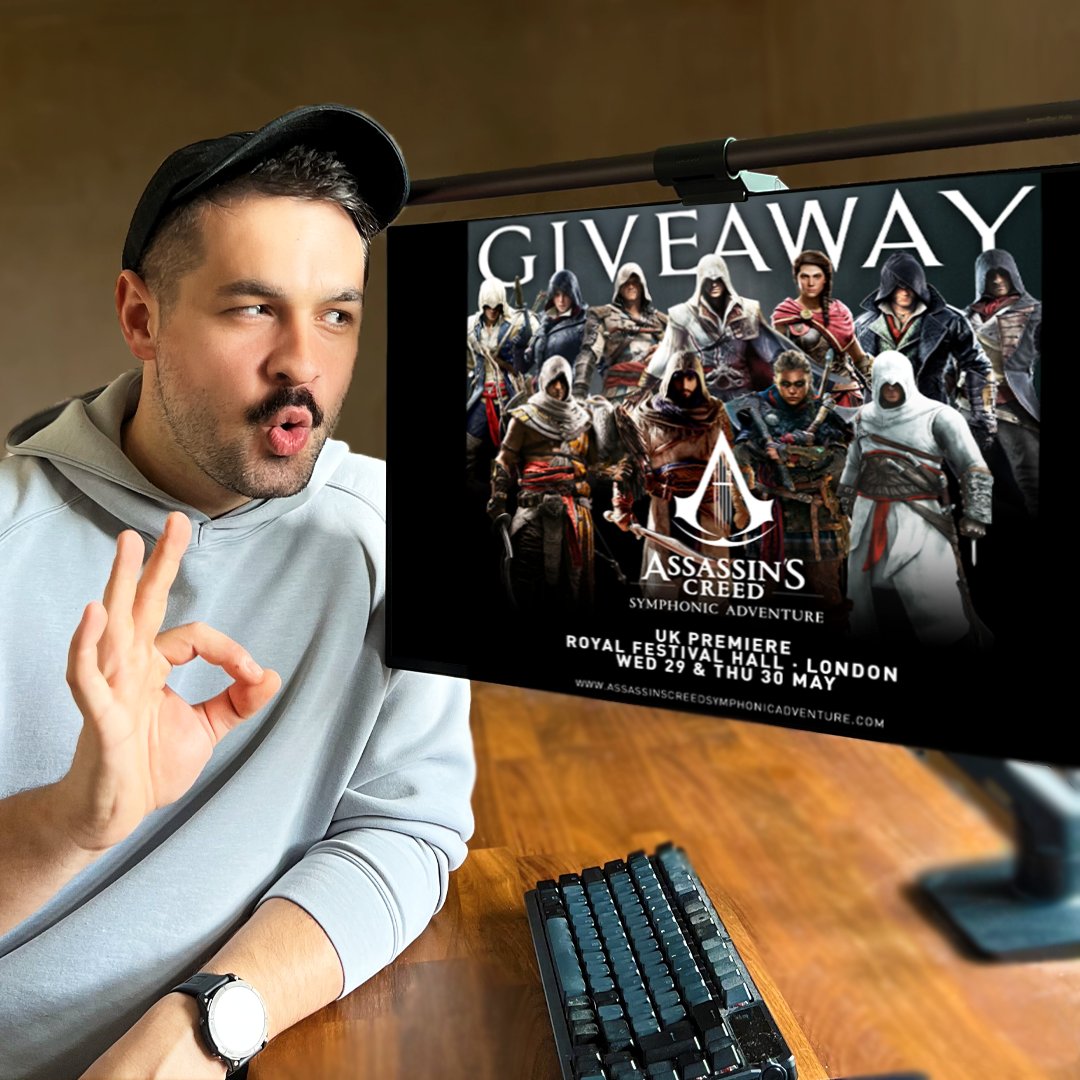 🦅 GIVEAWAY 🦅

Assassins! @UkUbisoft have given me 2x Assassin's Creed Symphonic Adventure tickets to giveaway! (Live AC Music)

To enter:
✅ RT / Like this post
✅ Follow @AndyReloads 
✅ Tag a friend

Winners will be dm'd on the 20/05

Cheers to @Revalationn_ ✌🏻

#UbiPartner