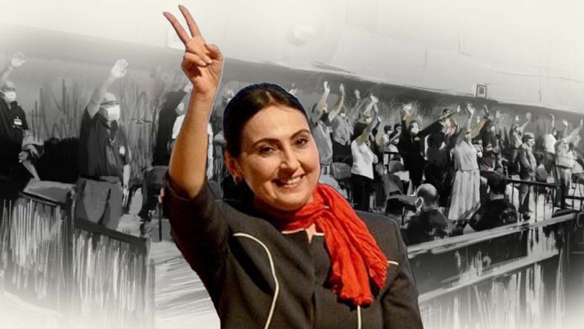 🔷HDP co-chair Figen Yüksekdağ condemns Kobane trial verdict, calling it an attack on democratic ideals. Sentenced to 32 years, she vows continued resistance. #HumanRights I #Kobane I #FigenYüksekdağ 🔗justpaste.it/e3dkw