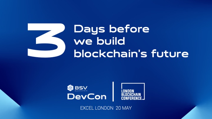 📣 Can't wait for #BSVDevCon2024? Yes, it's just 3 days away! 📆 May 20, 2024 🎫 Get your tickets now: hubs.la/Q02xycdP0