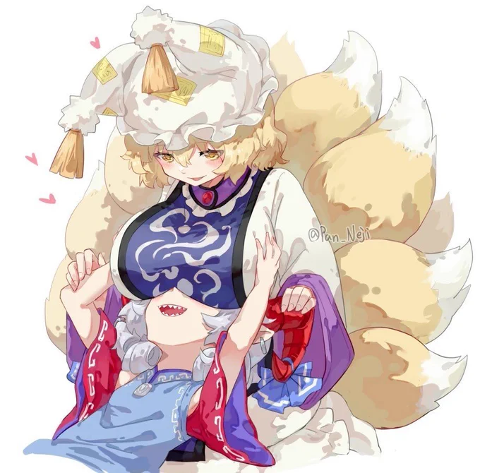 ⸒⸒このシーン描いてみた(^ཫ^)二人いいなぁ#東方project#東方 