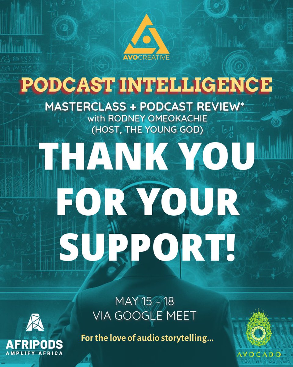 #PodcastIntelligence 🧠 the first podcast Masterclass of its kind! Issa wrap🙌🏾 •2020 I did my first podcast workshop. •2024 I did my first masterclass. The support was real. This was a team effort ft. @afripods @APVAofficial @NaijaPodHub My heart is full💖
