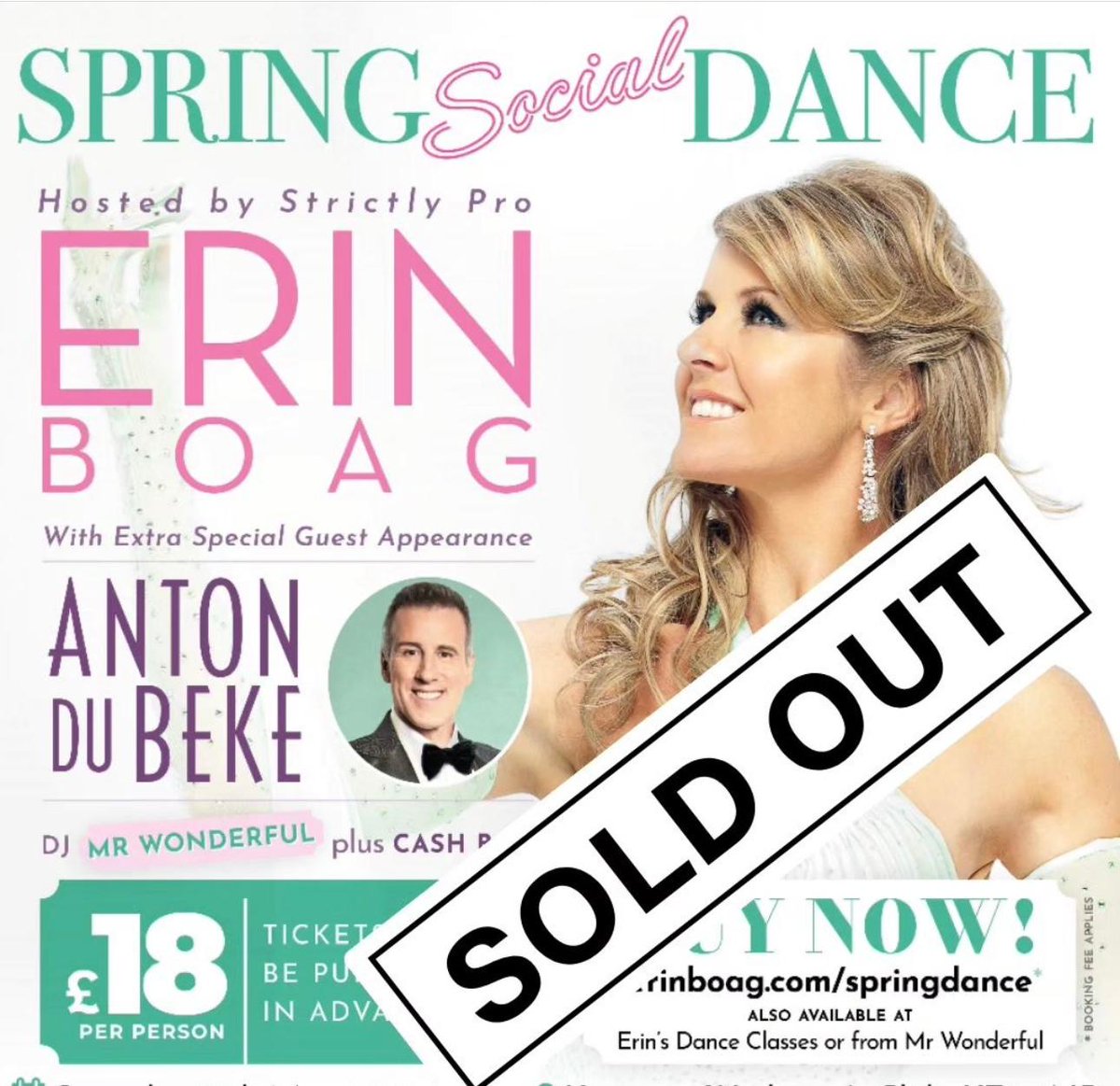 Erinboag's tweet photo. I look forward to seeing all those attending my Spring Dance Social tomorrow. It sold out fast. I'll be sure to have another one next season.
@TheAntonDuBeke
MR. Wonderful Dancing
#springdance #ballroomdance #latindance #jive #dancing #Dance #erinboag #antondubeke https://t.co/89aA4RpblZ