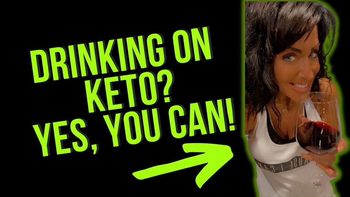NEW VIDEO! Alcohol and KETO: Can you drink on the KETO Diet? (Get your wine glasses out!) bit.ly/3aDWqKm #ketoforbeginners #ketoandalcohol #fitafter40 #fitafter50 #weightlossover50