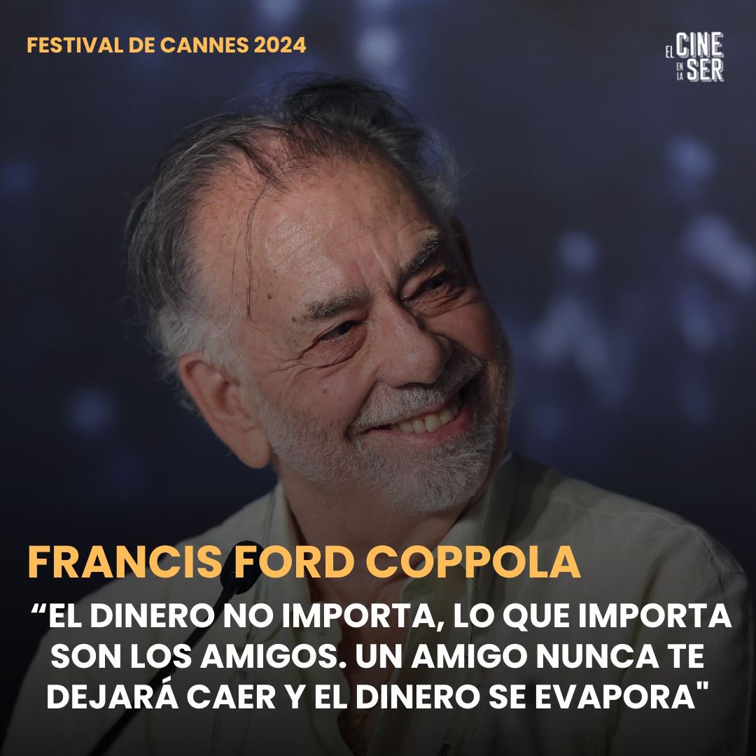 Él quiere que le llamen Francis, no Mr. Coppola La crónica de la rueda de prensa de #Megalopolis 👇🏻 cadenaser.com/nacional/2024/…