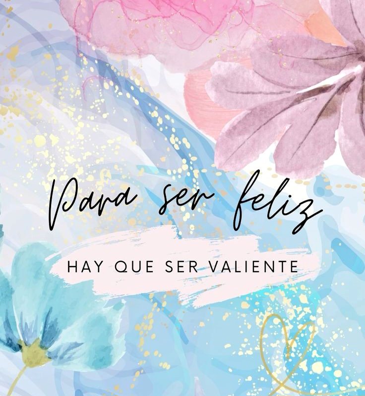 ⏳️ ¡Buen dí@! ☀️ 
Para ser feliz 
Hay que ser valiente. 🩵

   👑 ᗣꙆωᥲ̈ყ⳽ 🍓ᔑωᥱ̈ᥱt ✨️

   🌺 🌷  🎶🪻 🪷 🌹 🫧 🌻

#FelizViernes 🩵
#BuenosDíasATodos ☕️
#SwëetDay 🍒
#SonríeSiempre 😊