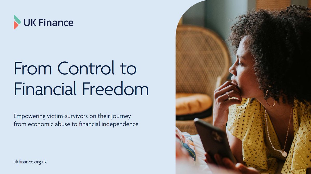 Yesterday, we attended @UKFtweets launch event for their new report 'From Control to Financial Freedom'. We look forward to working with UK Finance and others in the banking sector to improve outcomes for older victim-survivors of economic abuse. ukfinance.org.uk/policy-and-gui…