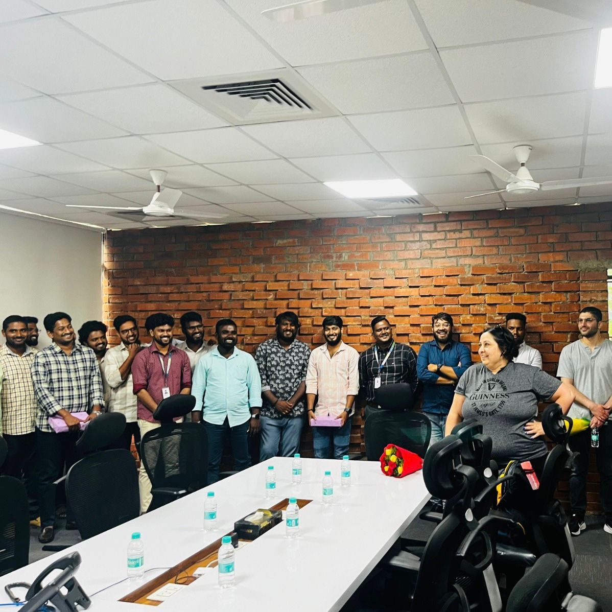 Welcoming our esteemed clients to our Vizag office! It was a fantastic day filled with insightful discussions, innovative brainstorming sessions, and a delightful high tea. Strengthening relationships and paving the way for future collaborations. #ClientVisit #HighTea