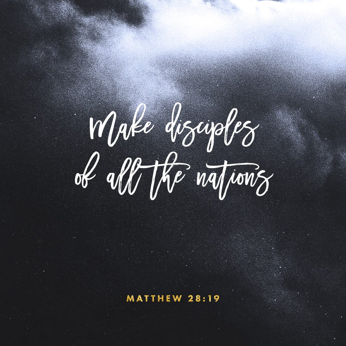 Matthew 28:19 NASB Go therefore and make disciples of all the nations, baptizing them in the name of the Father and the Son and the Holy Spirit #dailybread #dailyverse #scripture #bibleverse #bible #jesus