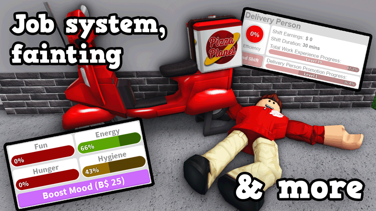 This video explains more in depth how the new job system works, when you faint and how to avoid vehicle towing!
(We're also working on the bans from the money glitch and trying to fix the house loading bug) youtube.com/watch?v=Of993k…