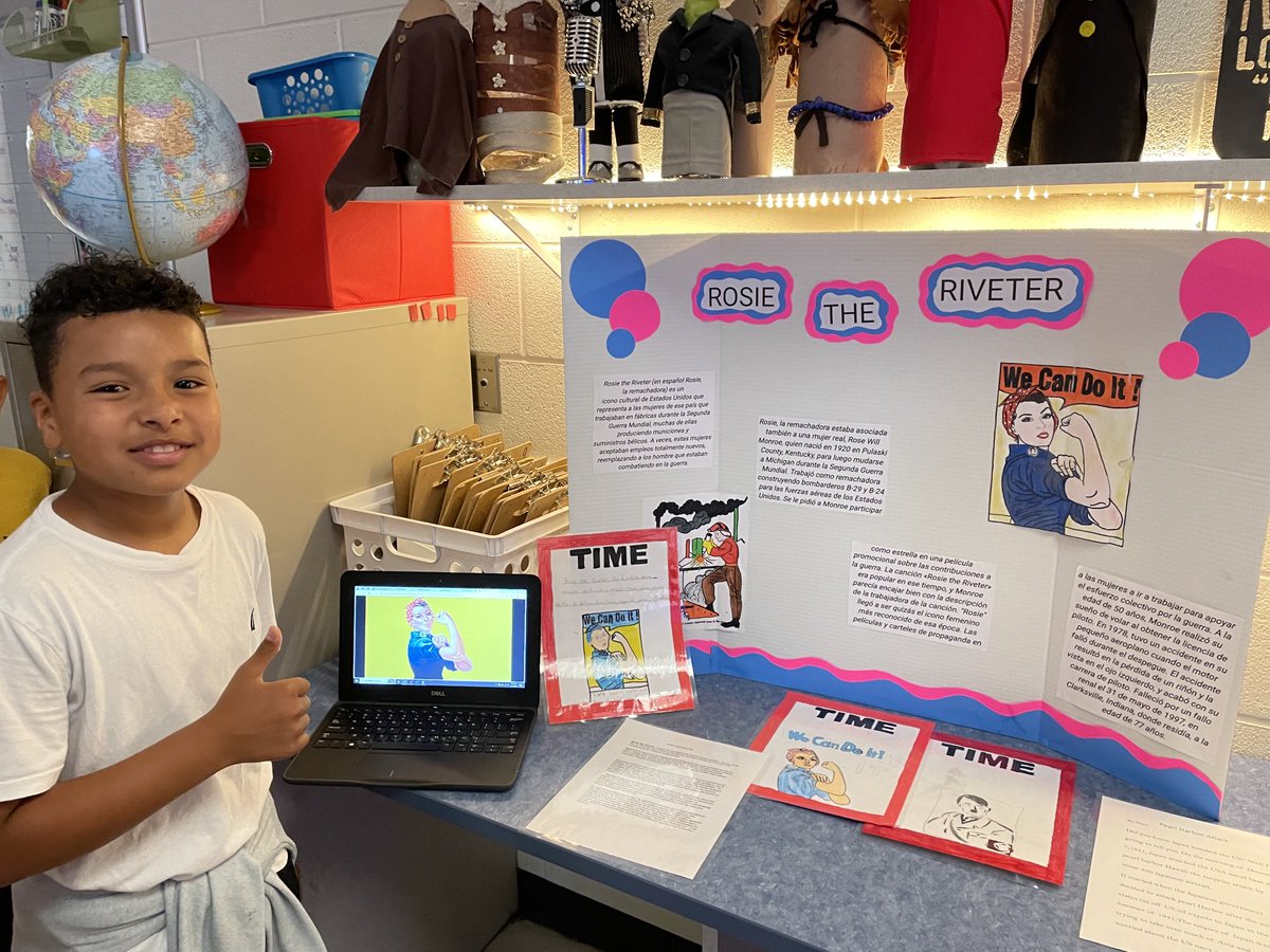 Seeing some great projects today at SPS’s student showcase of learning!