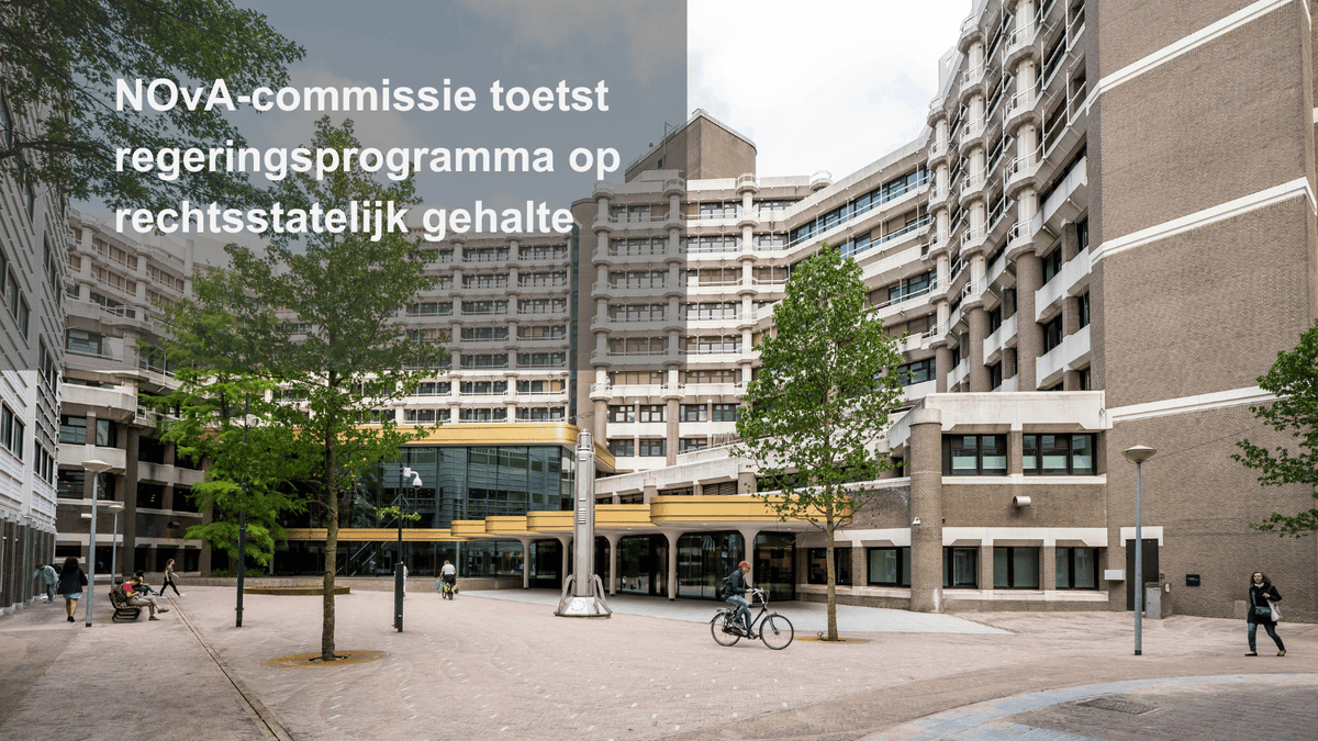 De NOvA heeft kennisgenomen vh hoofdlijnenakkoord van PVV, VVD, NSC en BBB. De NOvA vindt het vanuit zijn wettelijke taak van belang om de voorstellen van de aanstaande regering te toetsen op #rechtsstatelijkheid en heeft daartoe een commissie ingesteld. advocatenorde.nl/nieuws/nova-co…