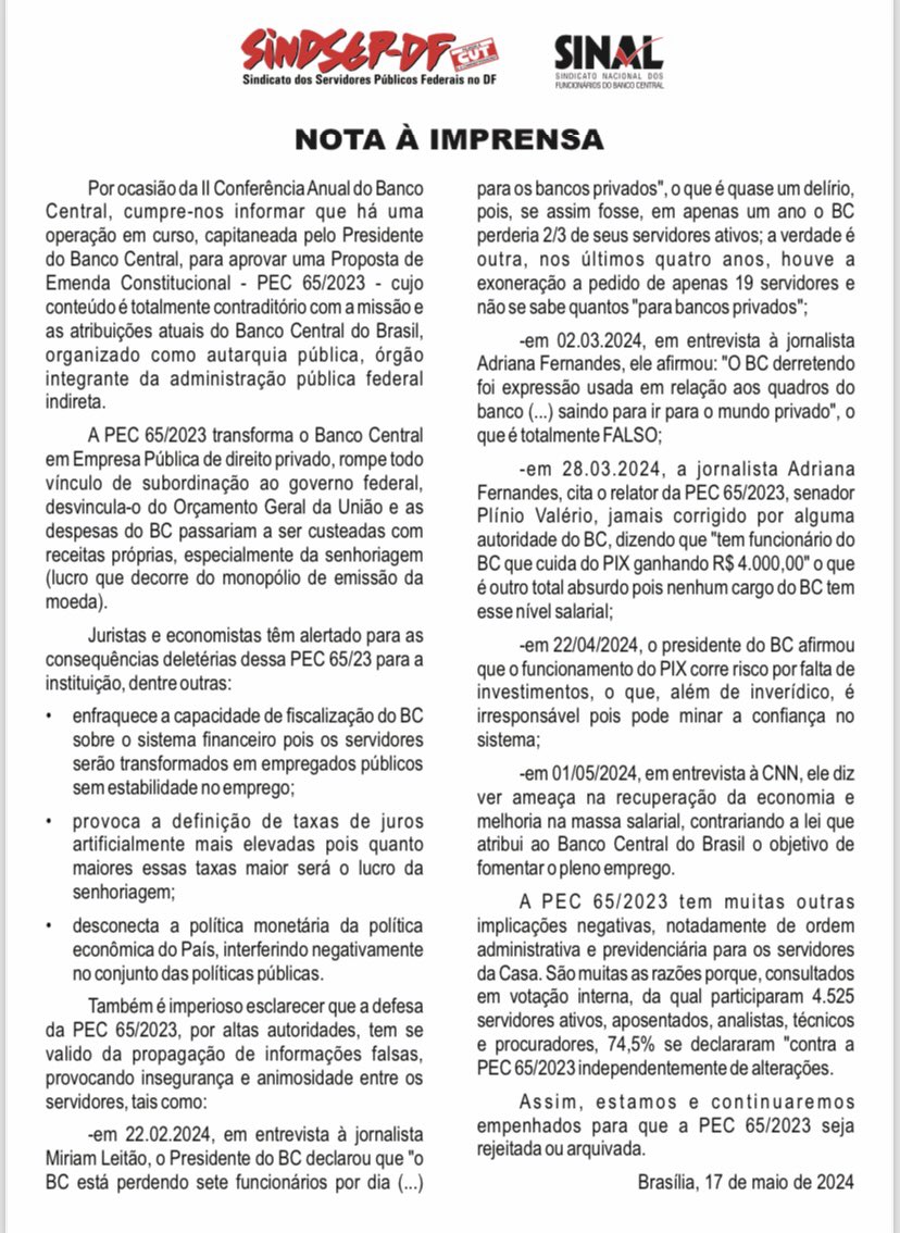 #PEC65NÃO 

Corre aqui @LulaOficial @JanjaLula @Haddad_Fernando @GloboNews @flaviaol @cartacapital @UOLEconomia @valoreconomico @folha @OGlobo_Economia @BlogdoNoblat @congressoemfoco @cynaramenezes @MidiaNINJA @felipeneto