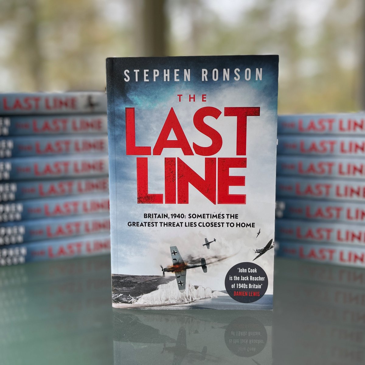 Out next week and under a tenner! Give it a try - what's the worst thing that could happen? 'John Cook is the Jack Reacher of 1940s Britain' Damien Lewis amazon.co.uk/Last-Line-grip…