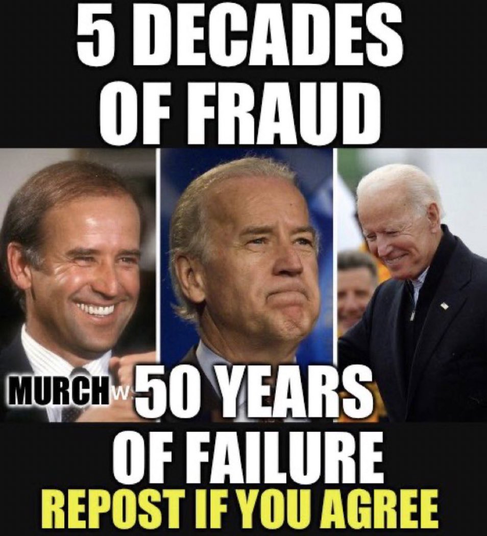 Biden & scores of other “lifer” politicians have been & are THE problem in our system. Our government is broken. They have no intentions of fixing it themselves. Until we have term limits in the Senate & in Congress, we are screwed. Worst President in history! Who agrees? 🤦‍♂️