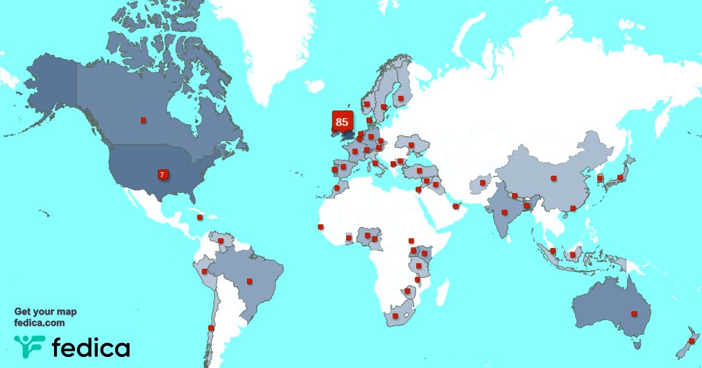I have 9 new followers from UK., and more last week. See fedica.com/!acserrao76
