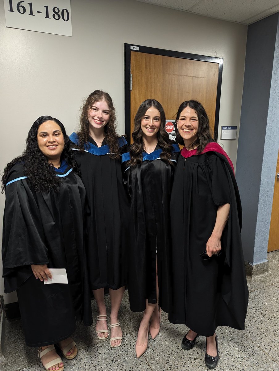 So proud of <a href="/eccrc_msvu/">Early Childhood Collaborative Research Centre</a> team members Milena, Jordyn, and Abigail on their convocation with a Bachelor of Arts (Honours) in Child and Youth Study all with first-class honours #msvugrad2024