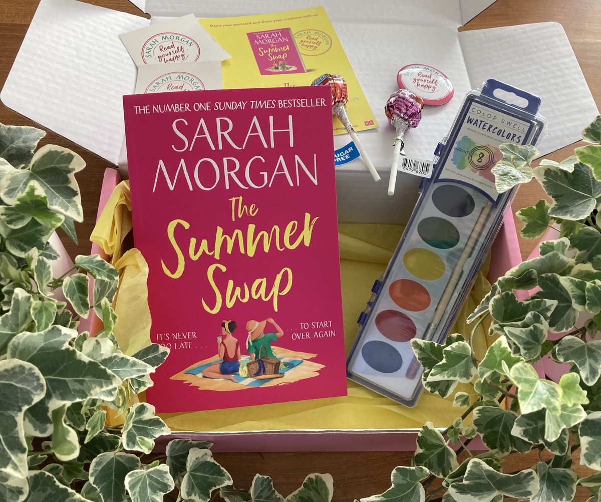 Thanks @hqstories for this gorgeous copy of #TheSummerSwap by @SarahMorgan_ - the perfect summer read! And such lovely gifts too. Publication date 23rd May #booktwitter #booktwt #bookx
