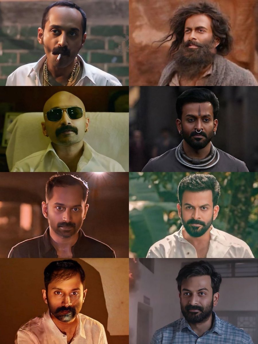 These two can play any one 
☝️ 
But they best doing it 🔥🔥🔥

#FahadhFaasil #PrithvirajSukumaran