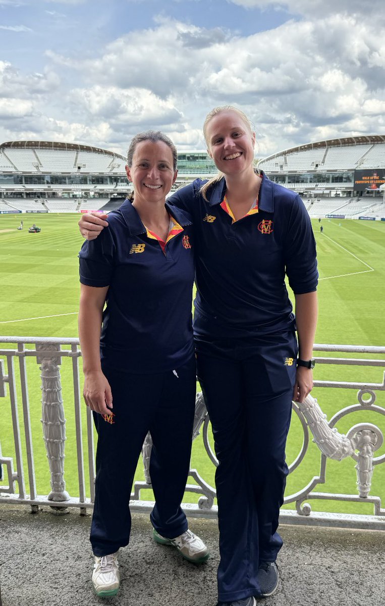 @solsch1560 @SolihullSport @OldSilhillians Congratulations to Sarah Ginn, Head of Girls’ Cricket and Tina Gough, an Old Sil, who are both playing at Lord’s today for the MCC Women’s Day 👏🏏
