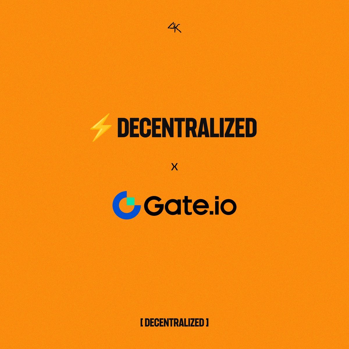 DECENTRALIZED will be listed on @gate_io. ➤ Trading Pair: DECENTRALIZED / $USDT ➤ Trading Starts: 11am UTC, May 20th You can participate in their #StartUp campaign for DECENTRALIZED now.