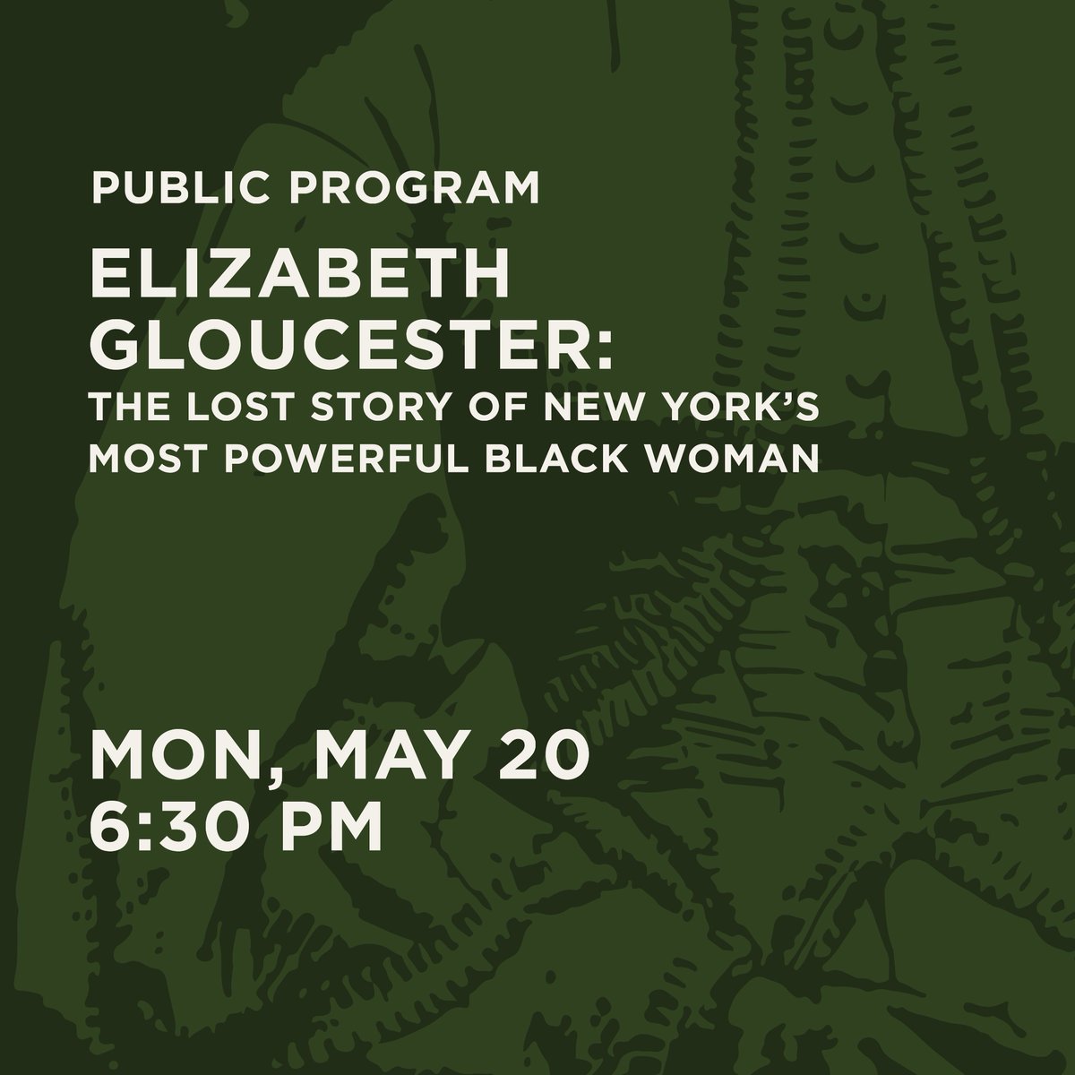 No known images exist of Elizabeth Gloucester. Her story is often overlooked. But at the time of her death in 1883, she was one of the wealthiest Black women in America. Join us on Monday, May 20 as @BrentNYT reveals her extraordinary story. bit.ly/3UYUDE5